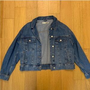 Topshop Blue Jean Jacket